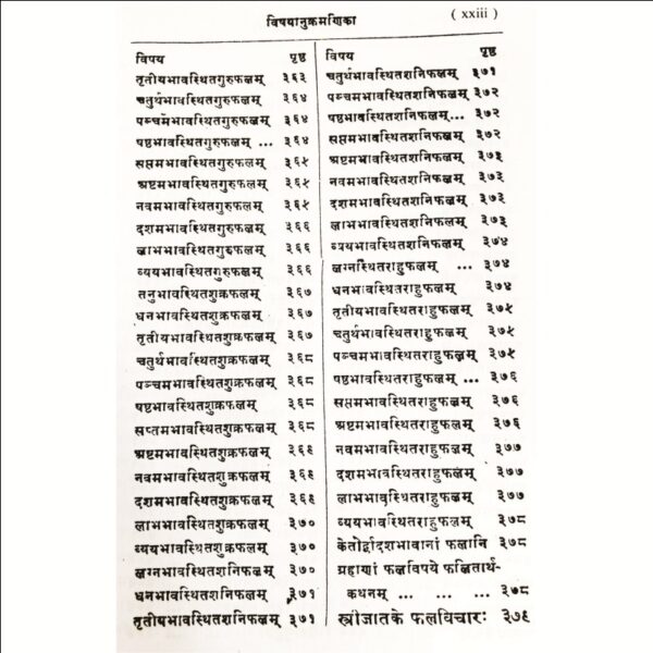 Jyotish Tattva Prakash (ज्योतिषतत्त्वप्रकाश)