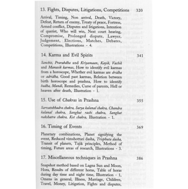 Prashna Shastra: Scientific Applications of Horary Astrology (Set of 2 Volumes)