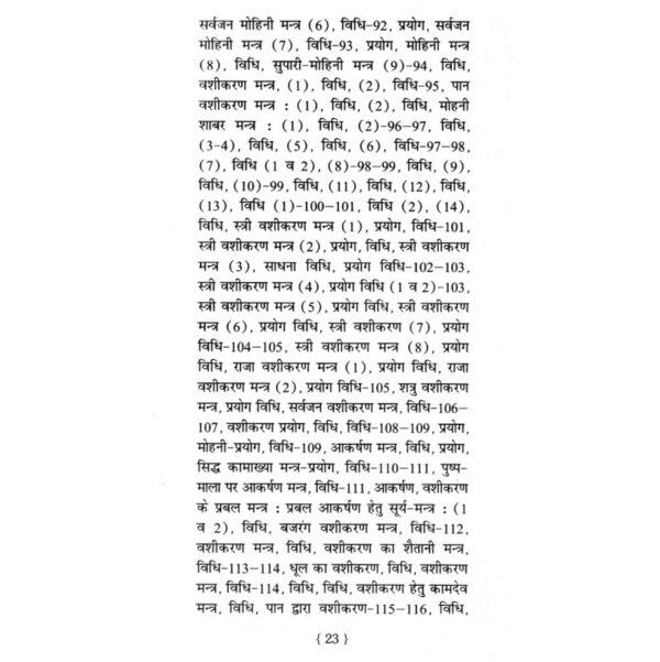 Shabar Mantra Sandhan (शाबर मंत्र संधान)