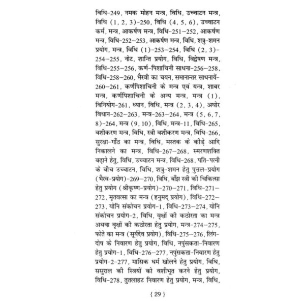 Shabar Mantra Sandhan (शाबर मंत्र संधान)