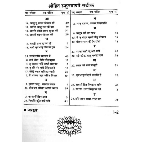 Shri Hit Chaturasi Ji (श्री हित चतुरासी जी)